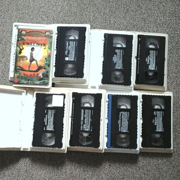 8 Disney Kids Movie VHS Tapes - Picture 3 of 3